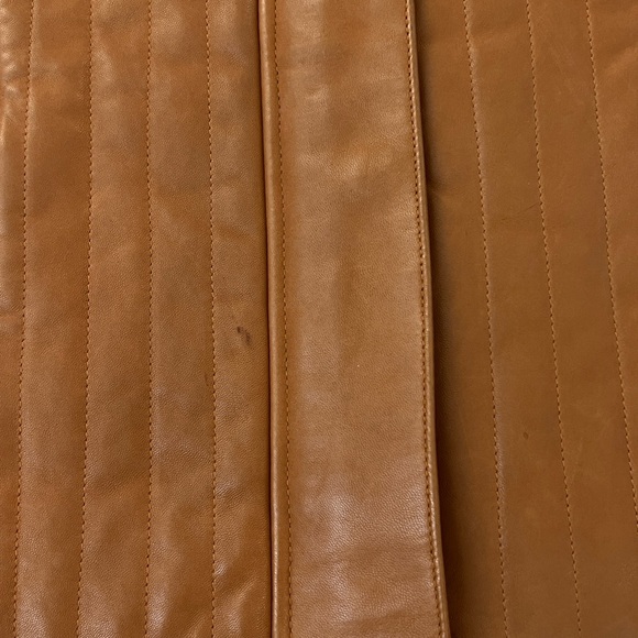 Ralph Laurent brown leather vest - Picture 8 of 10